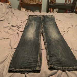 SILVER JEANS MEN'S DARK DENIM ZAC JEANS. 30X30